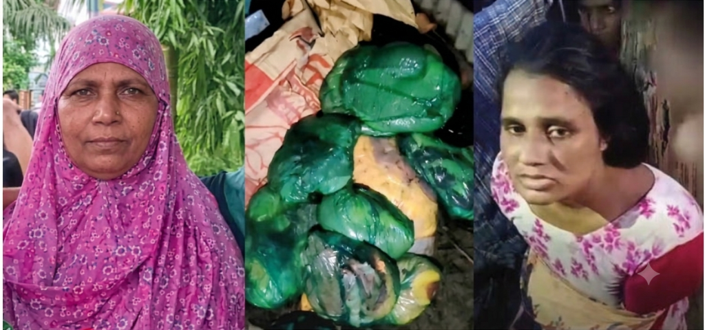 দেবিদ্বারে বাড়ির মালিক কে হত্যা করে,মরদেহ ৯  টুকরো করার অভিযোগ ; ভাড়াটিয়া নারী আটক
