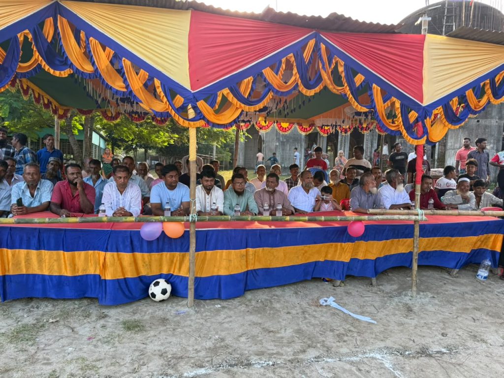 দুবাচাইলে মিনিবার ফুটবল টুর্নামেন্টের ফাইনাল: ট্রাইব্রেকারে ফরদাবাদকে হারিয়ে চ্যাম্পিয়ন শাহপুর