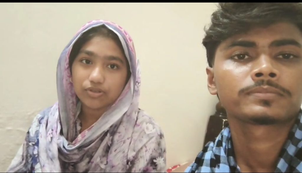 বাঞ্ছারামপুরের আলোচিত প্রেমঘটিত বিয়ে: কুলাউড়া থানা থেকে নবদম্পতি গ্রেফতার