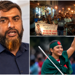 ভেনিসে অভিনেত্রী আজমেরী হক বাঁধনের ওপর হামলা: ভিডিও দেখে অভিযুক্ত ইলিয়াস মিয়াকে শনাক্তের দাবি, বাঞ্ছারামপুরে যুবদলের মশাল মিছিল