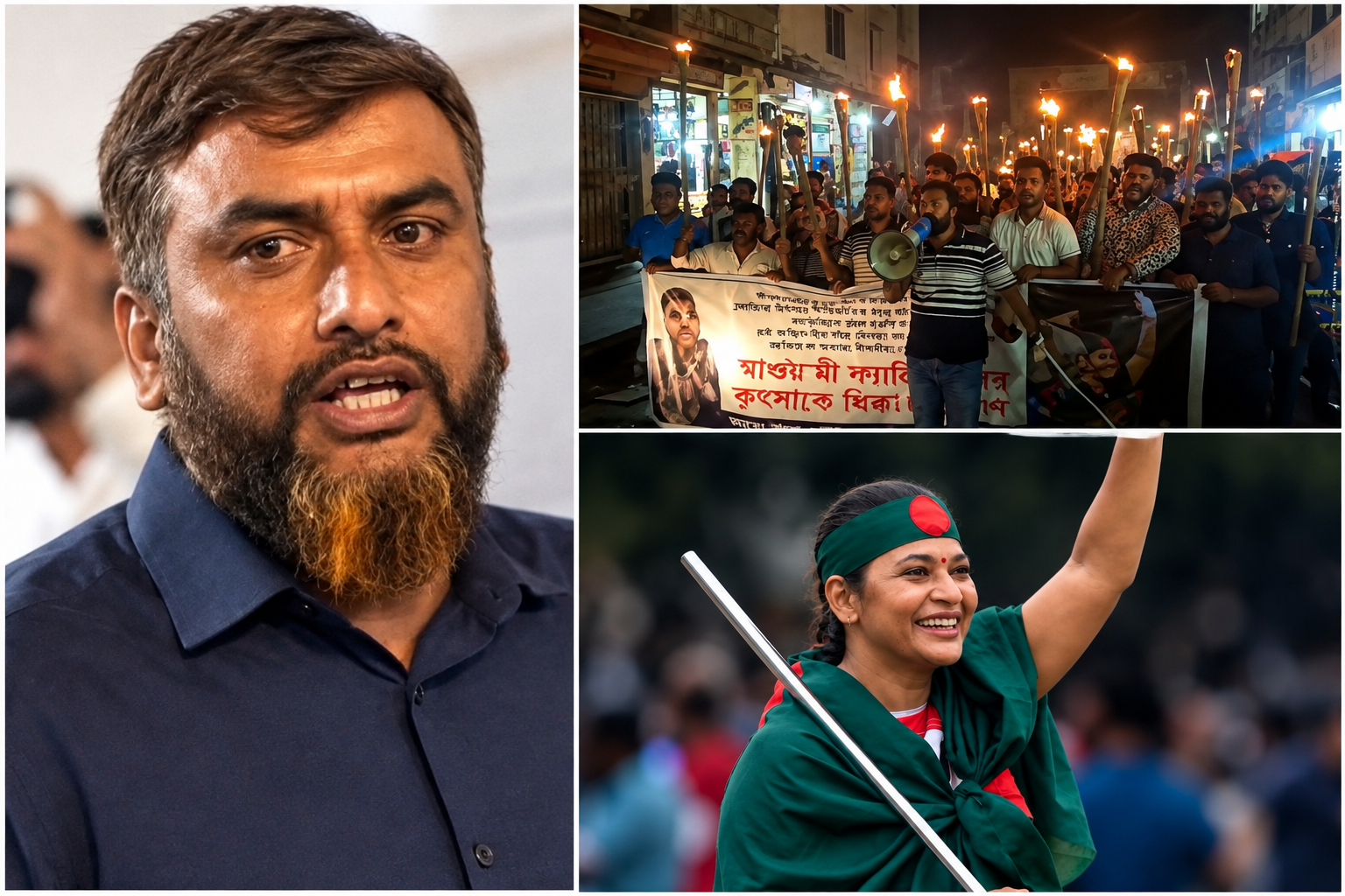 ভেনিসে অভিনেত্রী আজমেরী হক বাঁধনের ওপর হামলা: ভিডিও দেখে অভিযুক্ত ইলিয়াস মিয়াকে শনাক্তের দাবি, বাঞ্ছারামপুরে যুবদলের মশাল মিছিল