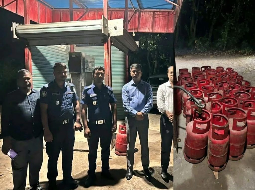 বাঞ্ছারামপুরে বেশি দামে এলপিজি বিক্রি, ৩ ডিলারকে দেড় লাখ টাকা জরিমানা; একজনের কারাদণ্ড