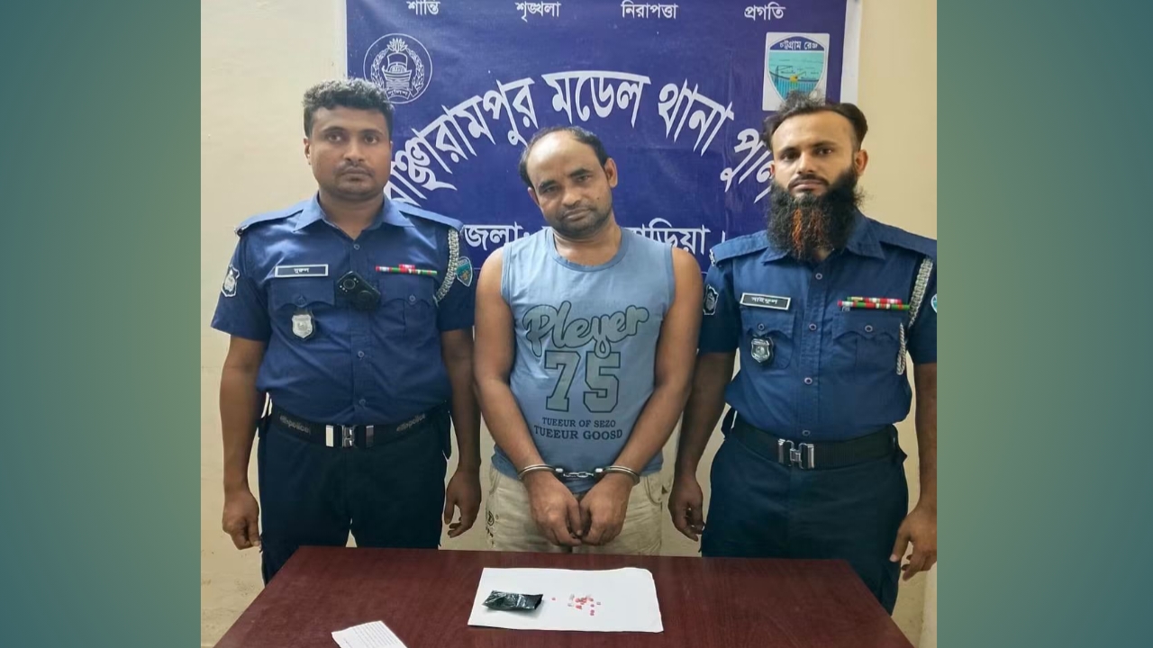 বাঞ্ছারামপুরে ২০ পিস ইয়াবাসহ ‘মাদক কারবারি’ রিপন গ্রেপ্তার